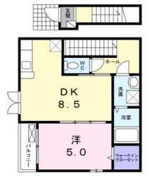 プチメゾン グリシーヌの物件間取画像